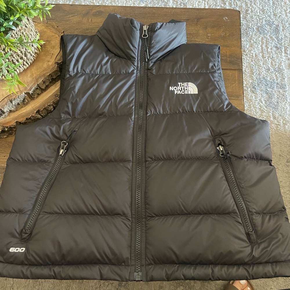 The North Face Black Puffer Vest